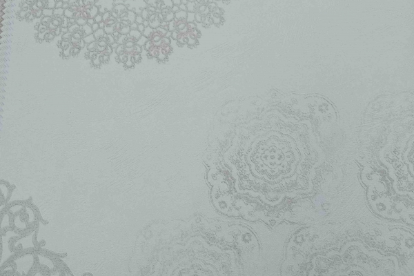 کاغذ دیواری با طرح گل های تیره رنگ در زمینه روشن